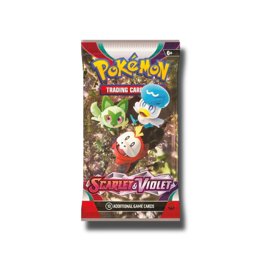 Scarlet & Violet Booster pack (Öppnas Live)